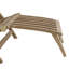 150cm Long Reclining Teak Single Chaise