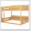 Queen Over Queen Bunk Bed With Storage Shelves And USB Ports-1282008520