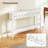  60'' Long Narrow Console Table w/4 Drawers & Open Storage Shelf Anti-Tip Kit White-577661731