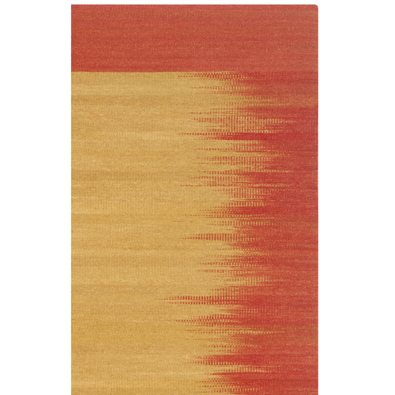 Carper Hand Woven Wool Solid Color Rug, Square 7'
