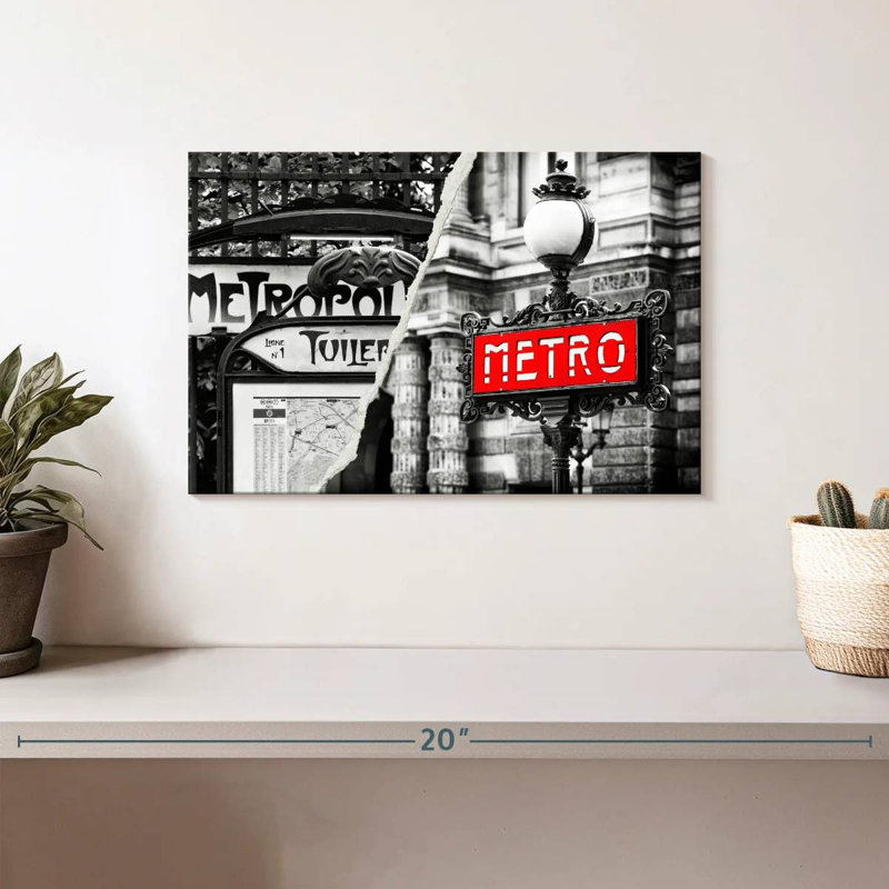 Sireci Paris Metro II, 8" H x 12" W