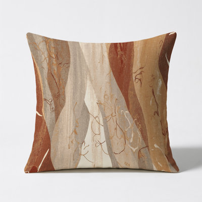 Luminous Drift Indoor And Outdoor Throw Pillow