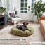Buckhead Round Reversible Pillow Dog Bed-102075524-102075527