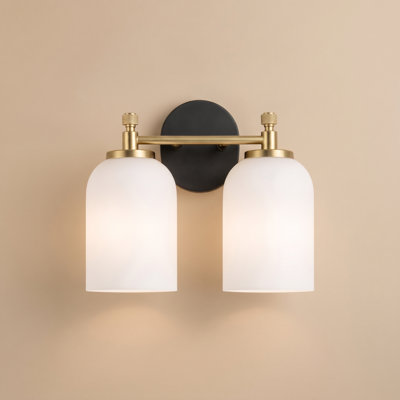 Vortex Two Lights Vanity Wall Sconce