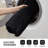 Tufted Pearl Channel Black 1500 GSM Textured 21x34'' Bath Rug-1222107646-1330891318