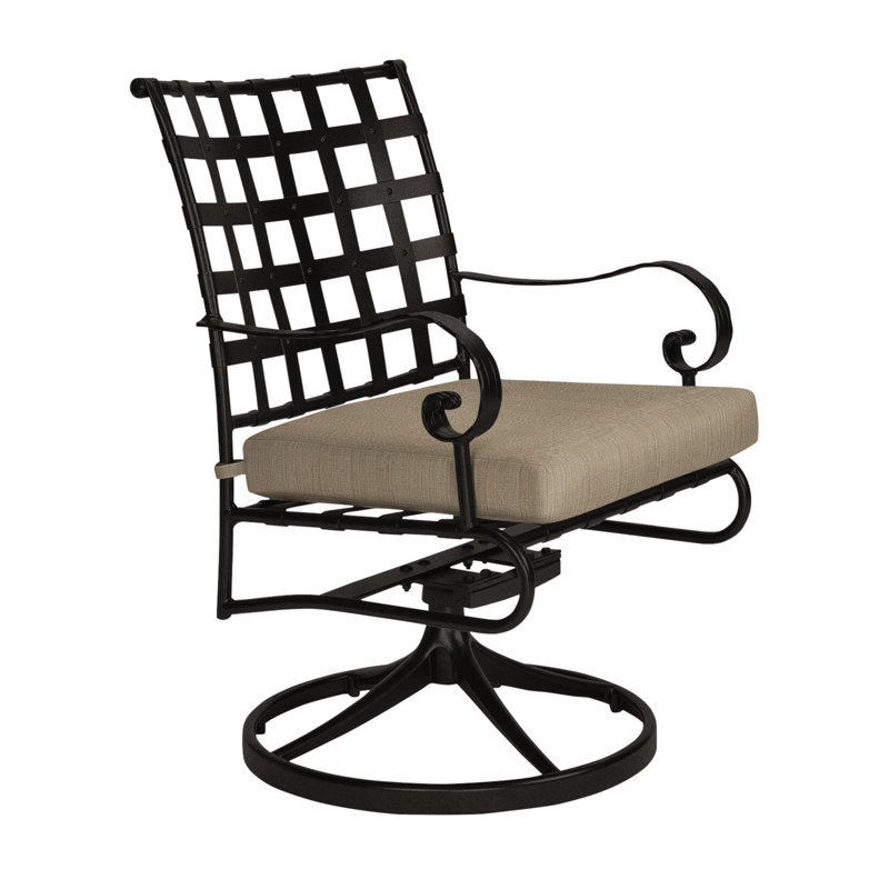 Classico Outdoor Rocker Chair, Carbon Black, Sensory Granite