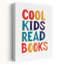 Cool Kids, lecture de livres, art moderne coloré audacieux-133198880
