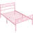 88.5cm Height Metal Bed Frame with Cloud-inspired Design Headboard-1728488638-1716333331