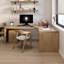 Bureaux rectangulaires en bois massif Burlywood-111032617-111032614
