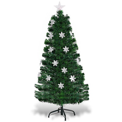 5' Lighted Pine Christmas Tree