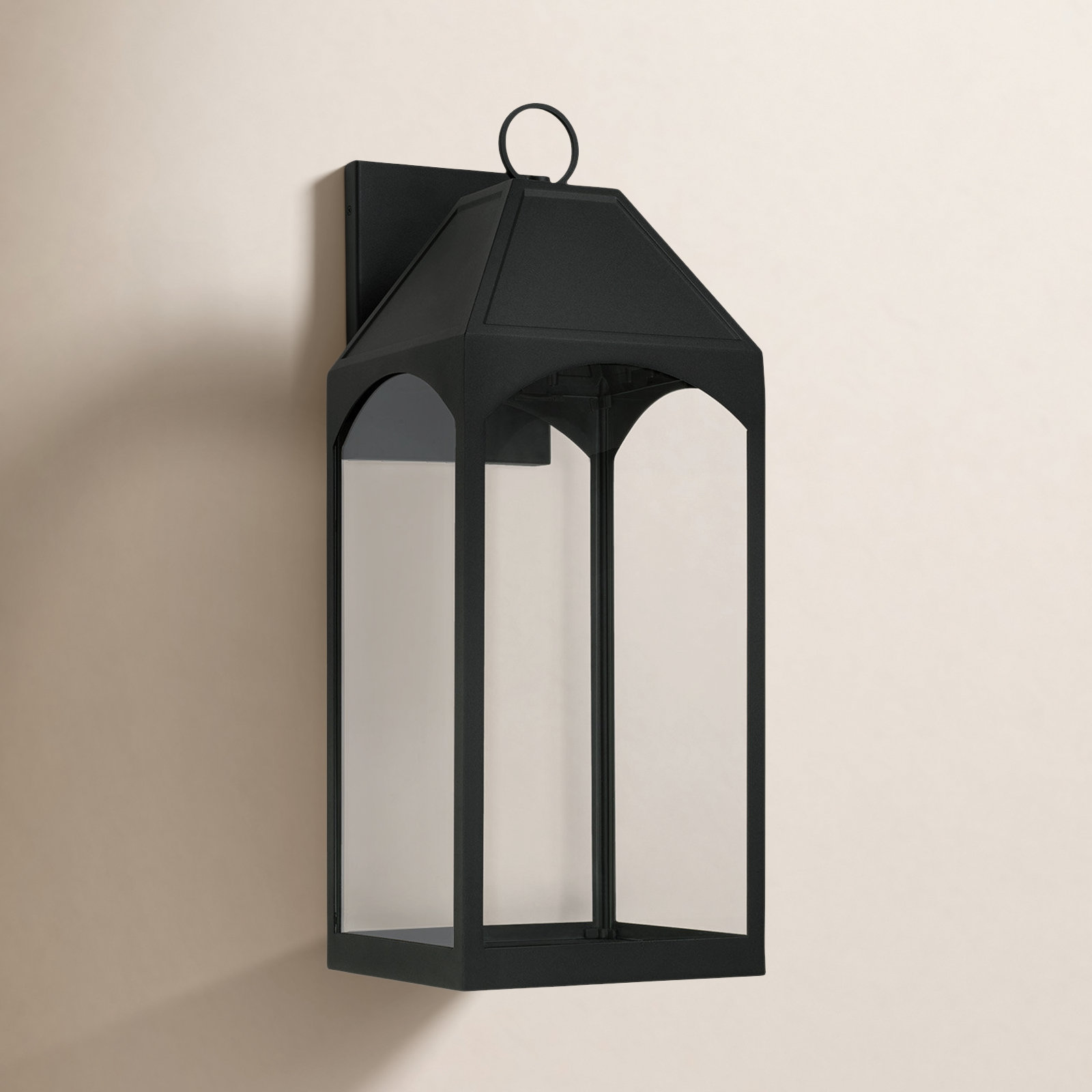 Adamsville Single Light Outdoor Wall Light, 26.25" H x 9.75" W x 11.5" D