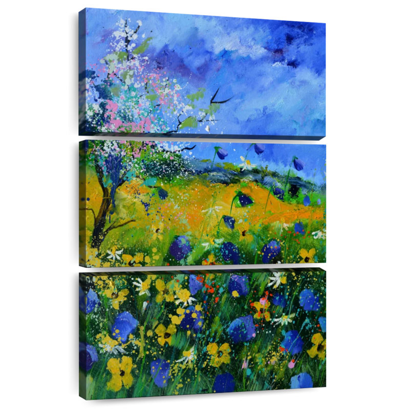 Summer Wild Flowers II, 32" H x 20" W