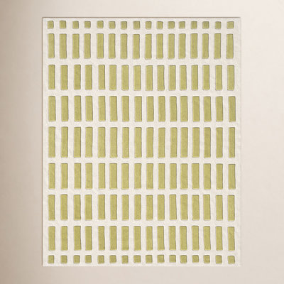 Jason Wu Hand-Woven Geometric Olive Rug