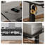 Electric Standing Desk Wide Desktop Height Adjustable Standing Desk With Drawer&Hooks-957524215-957530377-957530378