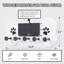 Manufactured Wood Wall Organizer with Key Hooks-2116219638