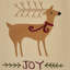  Joyful Deer Embroidered Dishtowel Set Of 2