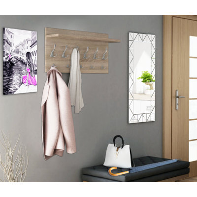 Eizo 11 - Hook Wall Mounted Coat Rack
