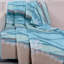 Jeté Greeni Home Fashions Maui - couverture matelassée en mélange de coton à motif floral tropical 50 po x 60 po