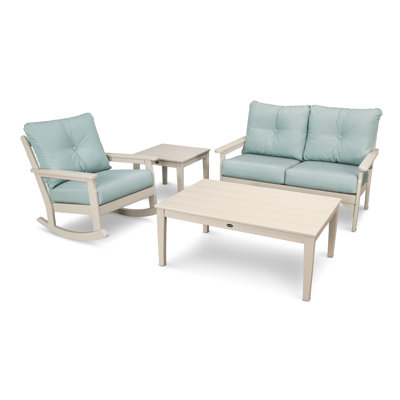 Vineyard 4-Piece Deep Seating Rocker Set
