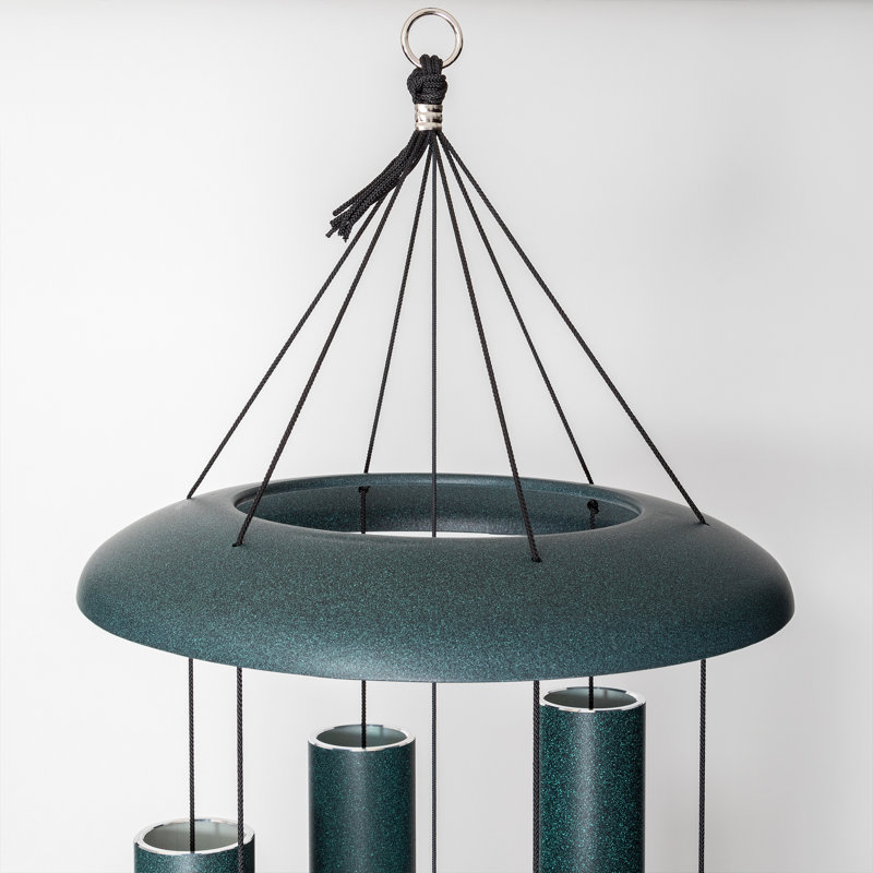 78-Inch Green Aluminum Outdoor Wind Chime