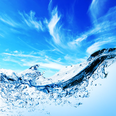 «Bubbles in Water» par Oleksajewicz - photographie sur toile tendue