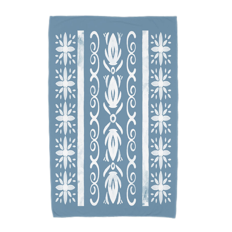Serviette de plage en microfibre Aeryn, Bleu sarcelle