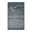 Tapis noir soyeux et moelleux-101424515