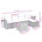 Vidaxl Garden Sofa Set Black