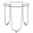 Dutton Chrome 2-piece Round Coffee Table Set