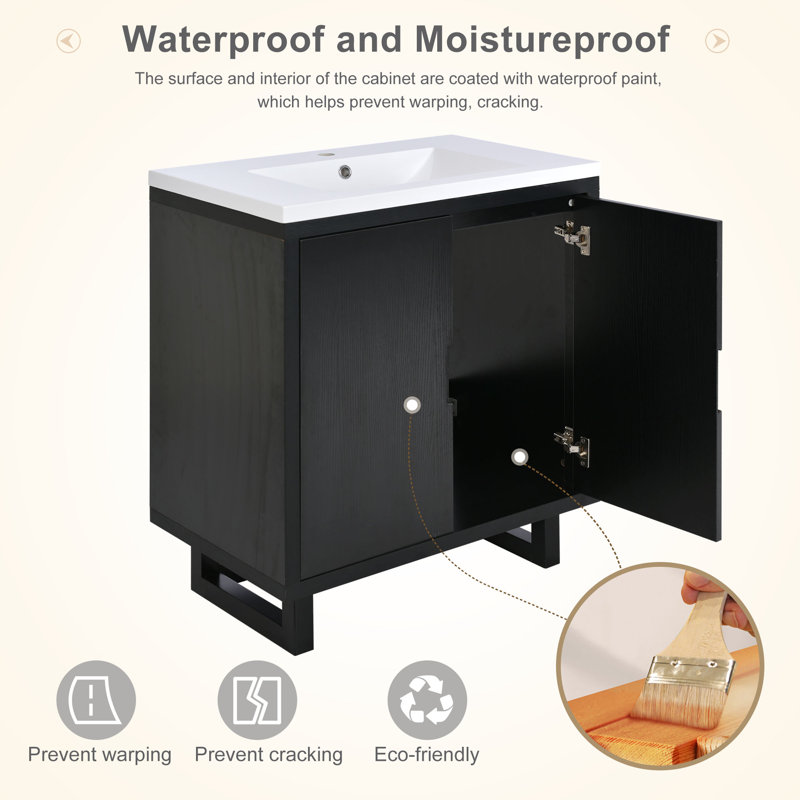 29.5'' Single Bathroom Vanity with Top