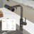 Waterfall Kitchen Faucet Stainless Steel Pull Down Swivel Kitchen Faucet with 4 Mode-108974106