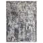 One-of-a-Kind High-Quality Hand-Knotted Gray/White Area Rug