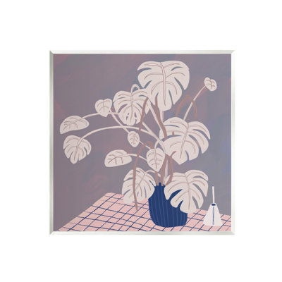 Décontracté à motif feuilles Monstera par Birgit Maria Kiennast - Peinture