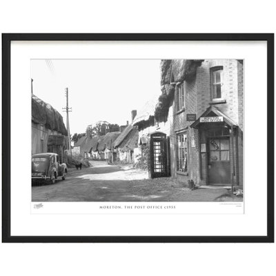 Moreton, the Post Office C1955 1 Piece Single Picture Frame Wall Art