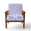 Chaise rembourrée Boho - Fauteuil Mandala-1544209281