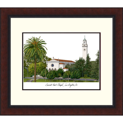 NCAA Loyola Marymount Lions Legacy Alumnus Lithograph Picture Frame