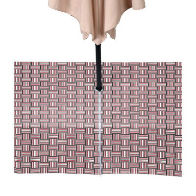 Basketweave Water Repellent Tablecloth