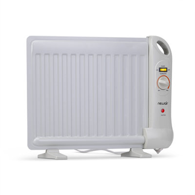 Newair Portable Under Desk 400W Space Heater with Slim Fit Design and Energy Efficient Operation