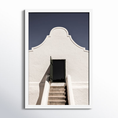 Cape Dutch by Shot by Clint Wood Framed Wall Art Print