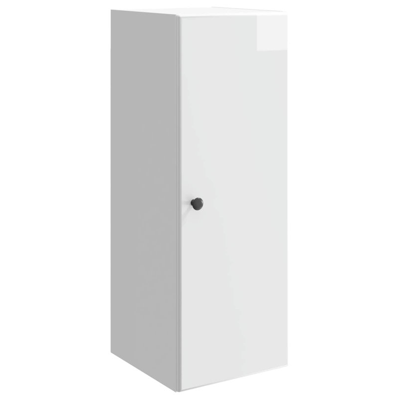 Rectangle Accent Chest, High Gloss White