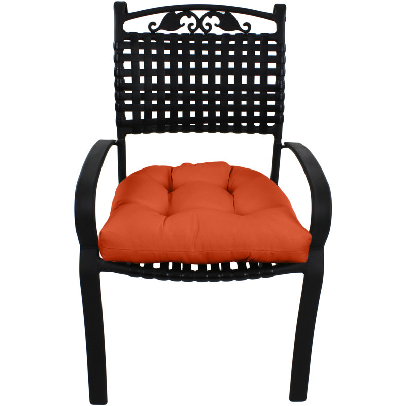 Outdoor 3'' Seat Cushion, Orange