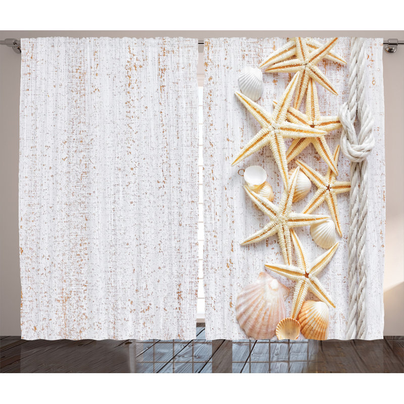 Semi-Sheer Rod Pocket Curtain Panels, 54" x 84"