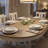 42”-58” Expandable Dining Table For 6 - Round Wood Table With Durable X-Base-1667727860