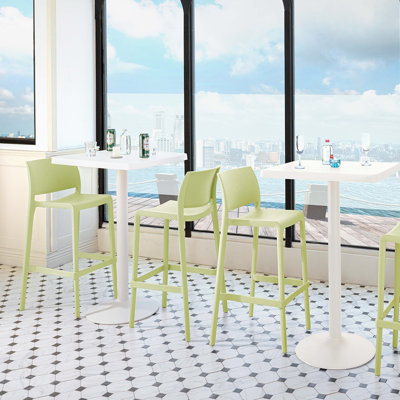 Sensilla Stackable Low Back Stool
