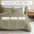 Clemence 100% Cotton Honeycomb Waffle Textured Duvet Cover with Pillow Shams-545209857-545209882