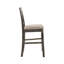 Ensemble de 2 chaises à hauteur de comptoir avec siège rembourré en lin-1299941506