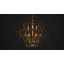 Midsummer 9 - Light Wrought Iron/Glass Chandelier
