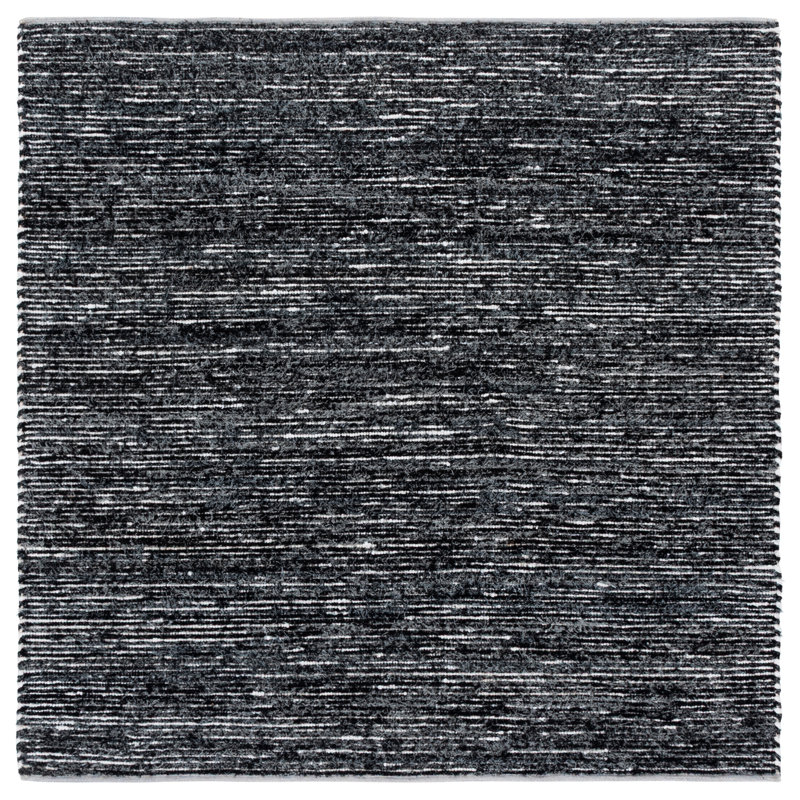 Cape Cod 154 Hand Woven Performance No Pattern Rug, Square 6'