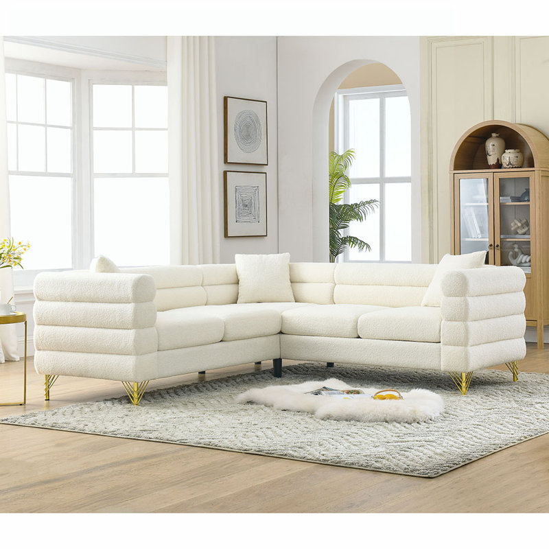 Modulaire rembourré, Blanc