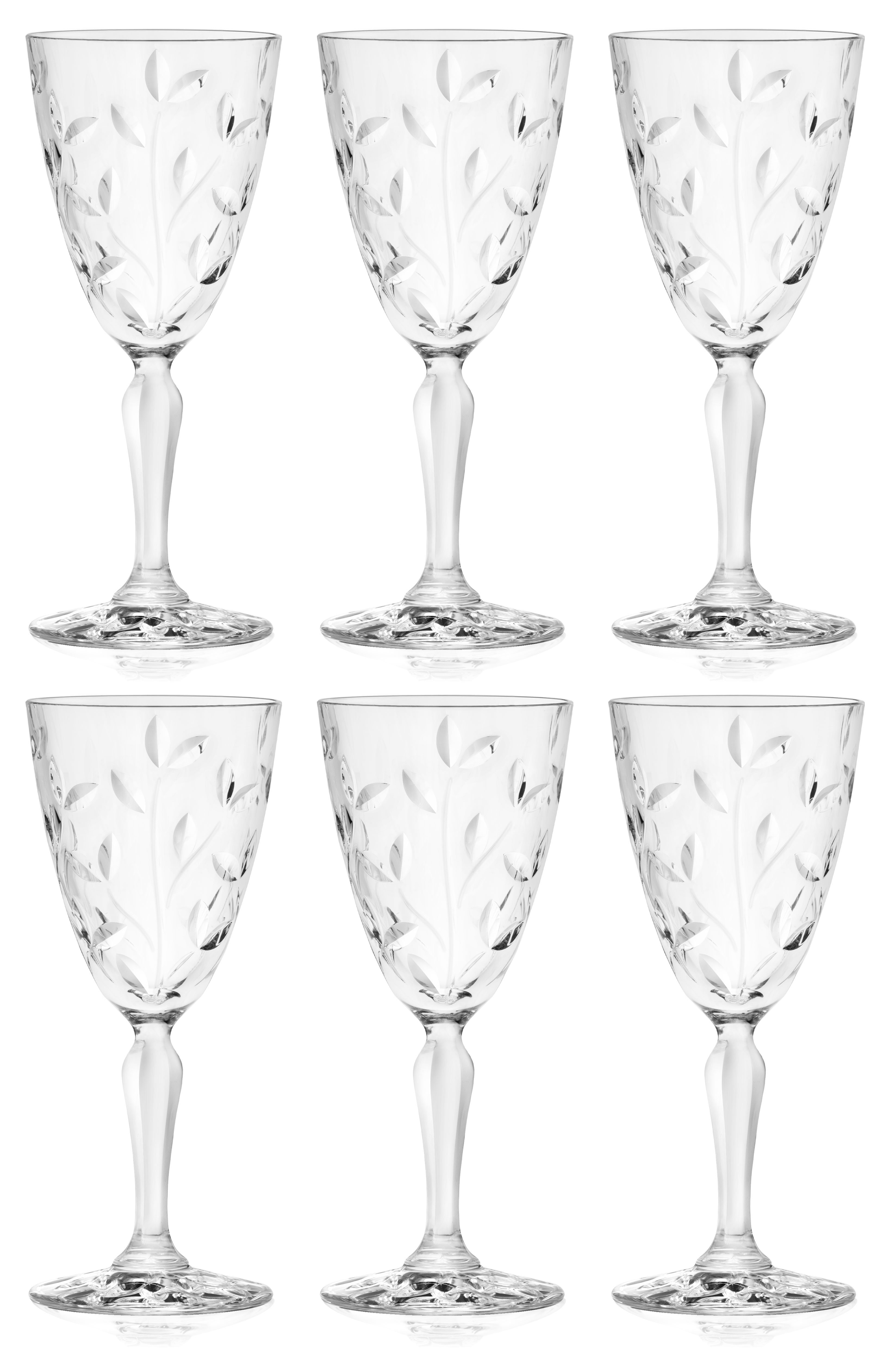 Goblet 12 oz. Crystal All Purpose Wine Glass (Set of 6) Majestic Crystal